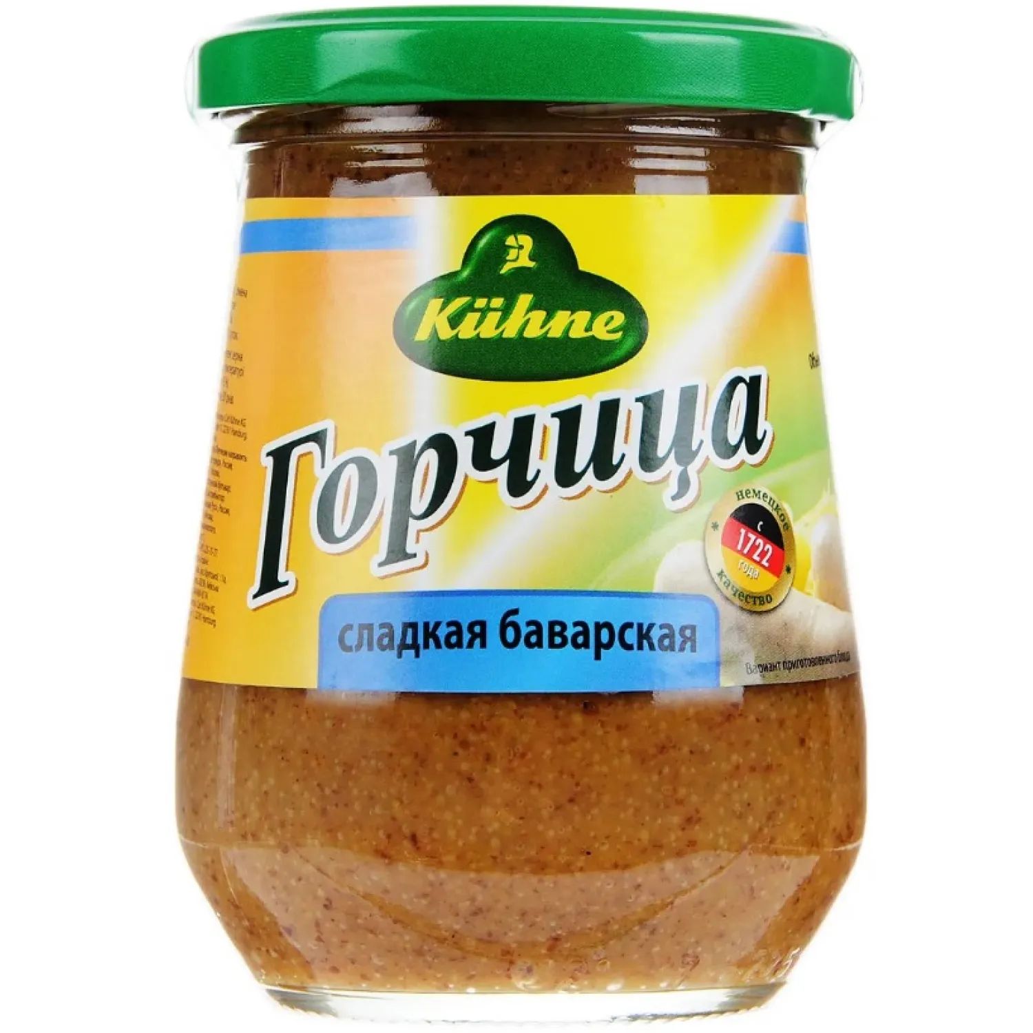 Горчица Сладкая Баварская Kuhne 250мл Германия