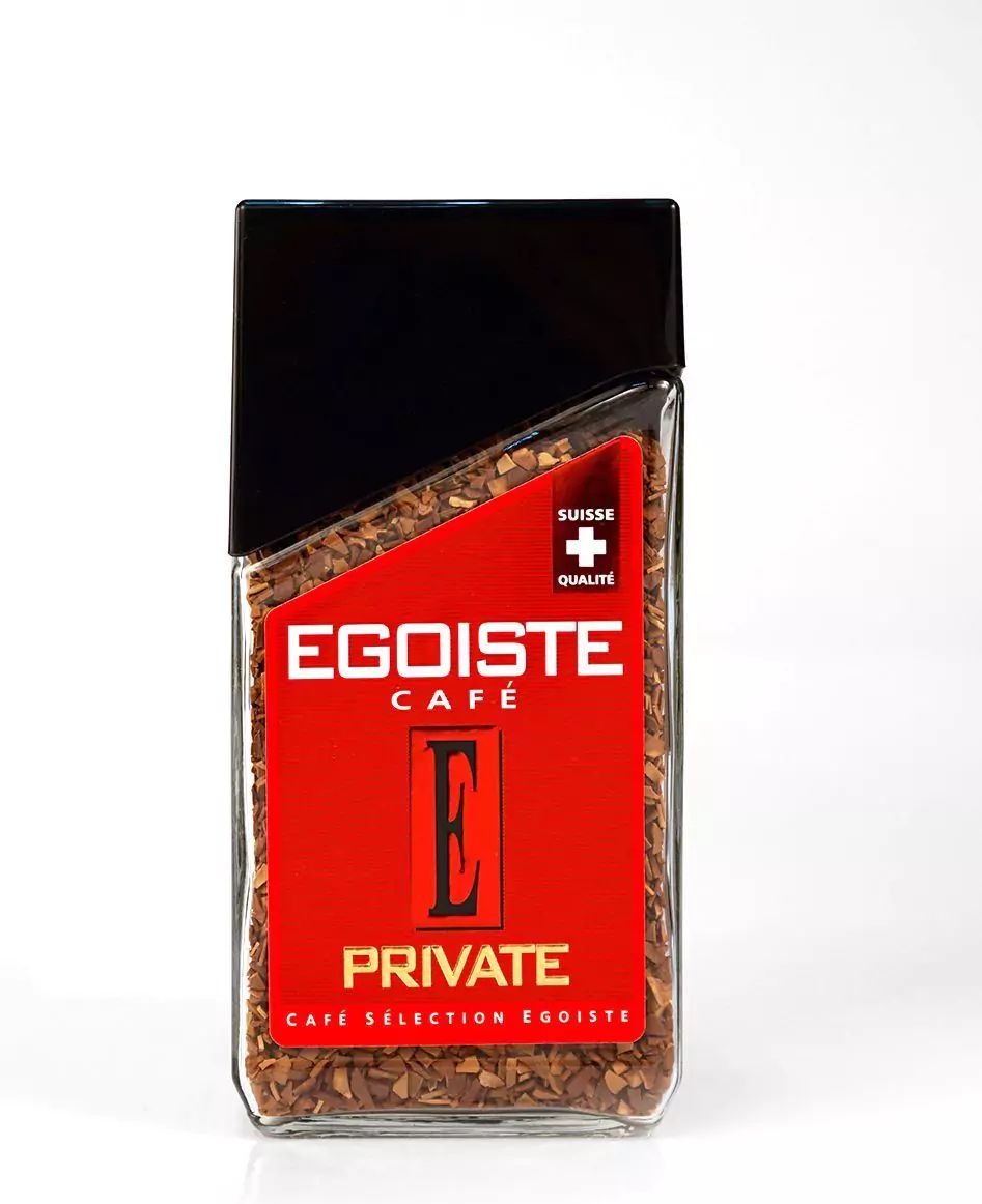 Кофе растворимый EGOISTE Private ст/б 100гр Швейцария