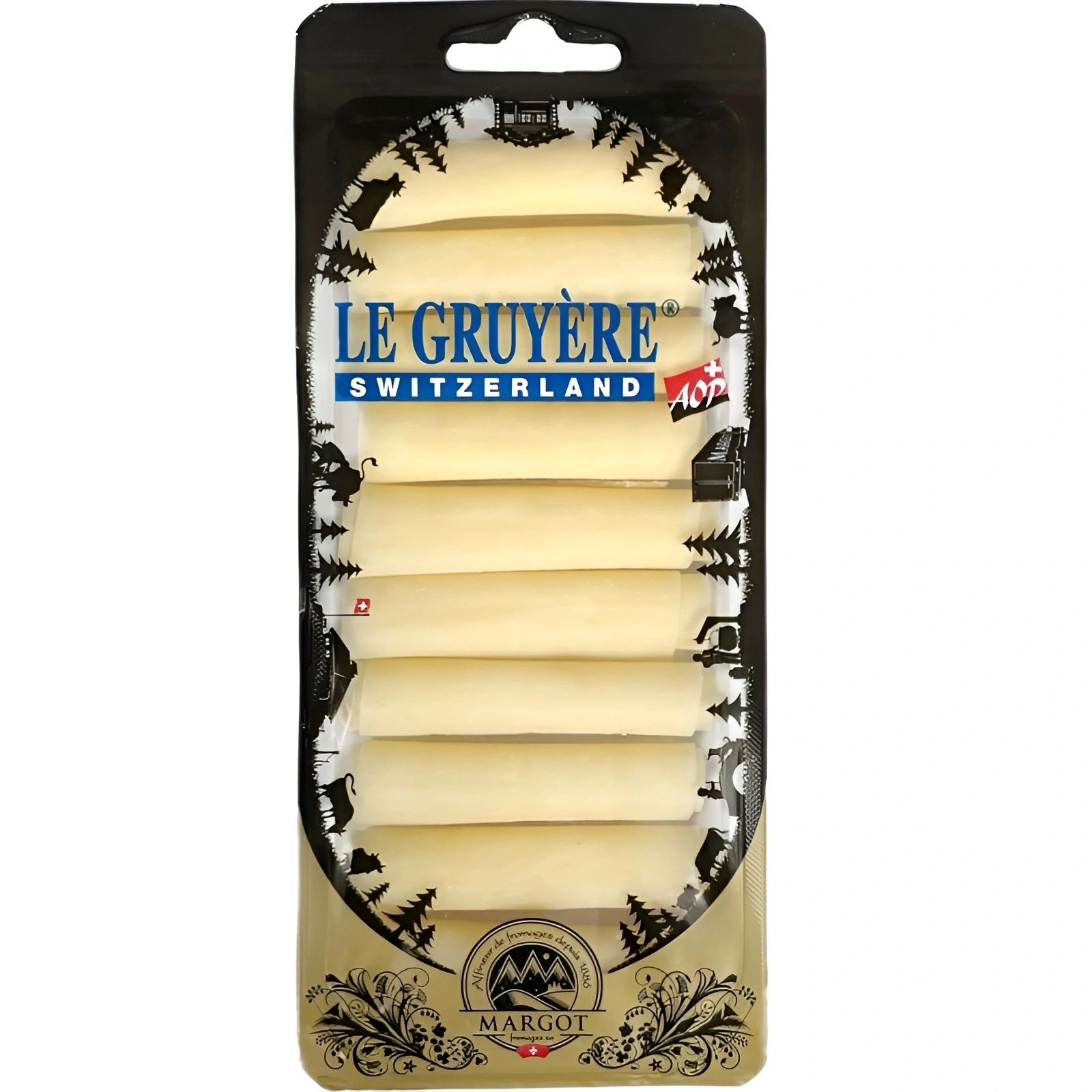 Сыр Грюйер 49% Margot Fromages 100гр Швейцария