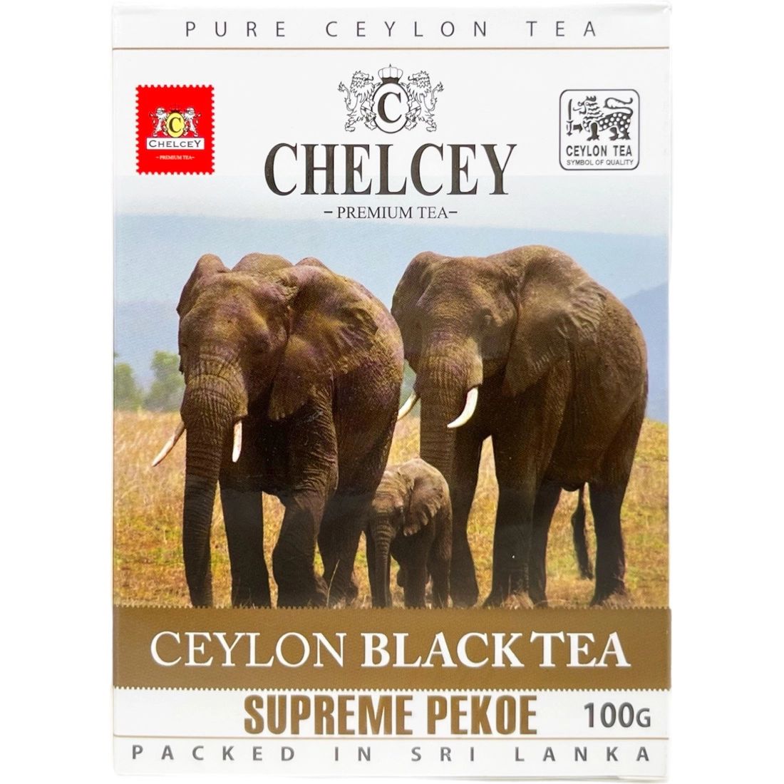 Чай Черный Chelcey Supreme Pekoe Листовой 100гр Шри-Ланка