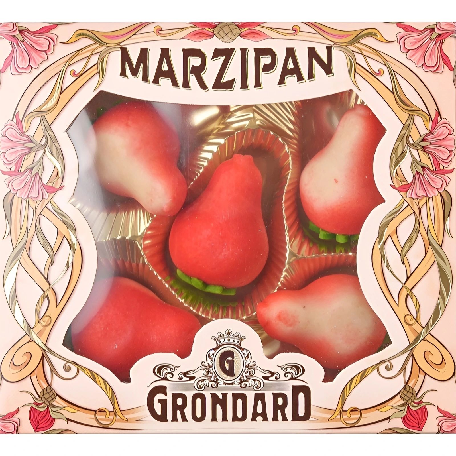 Марципан Миндальное Лакомство со Вкусом Клубники 100гр GRONDARD Санкт-Петербург