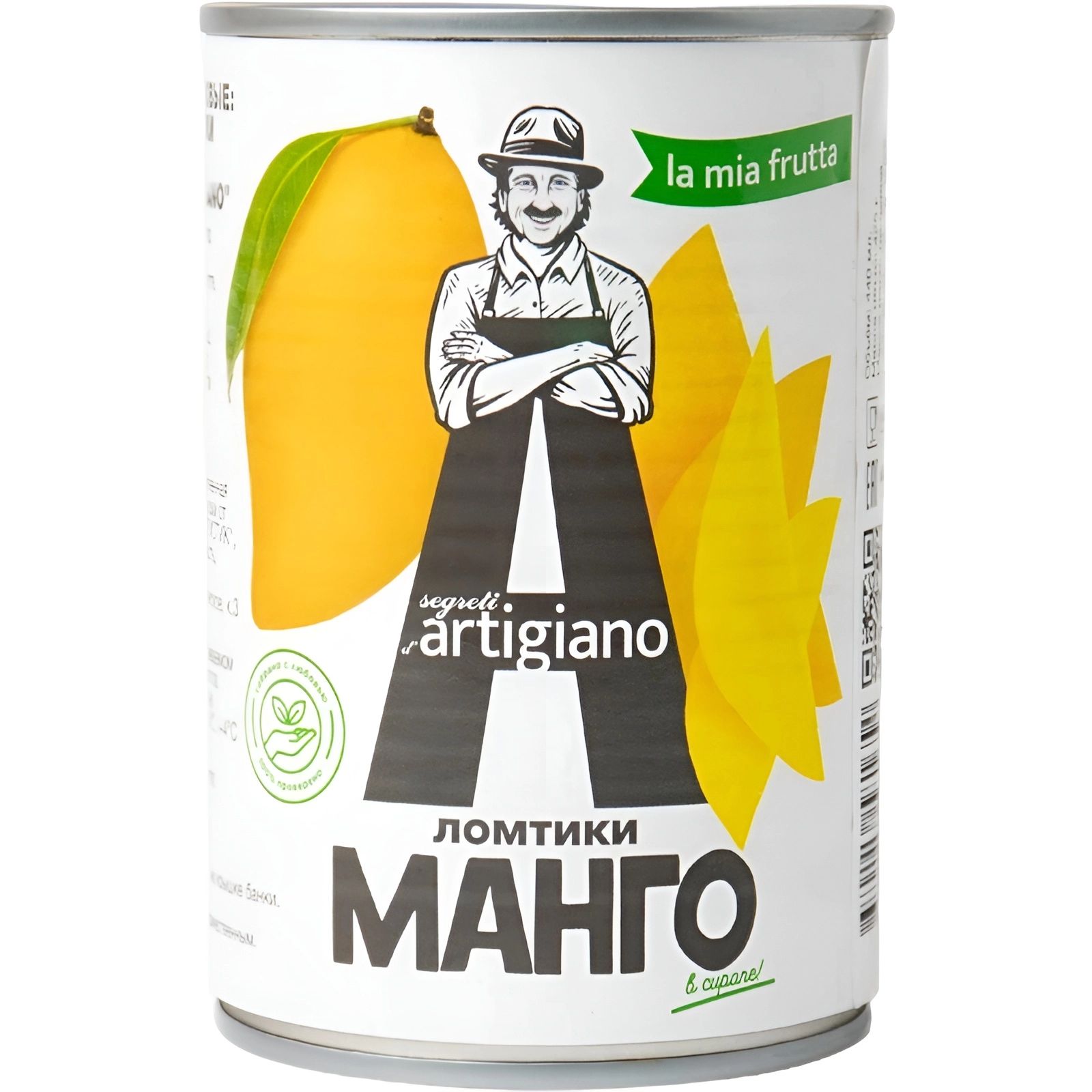 Манго ломтики в сиропе Artigiano 425гр Таиланд