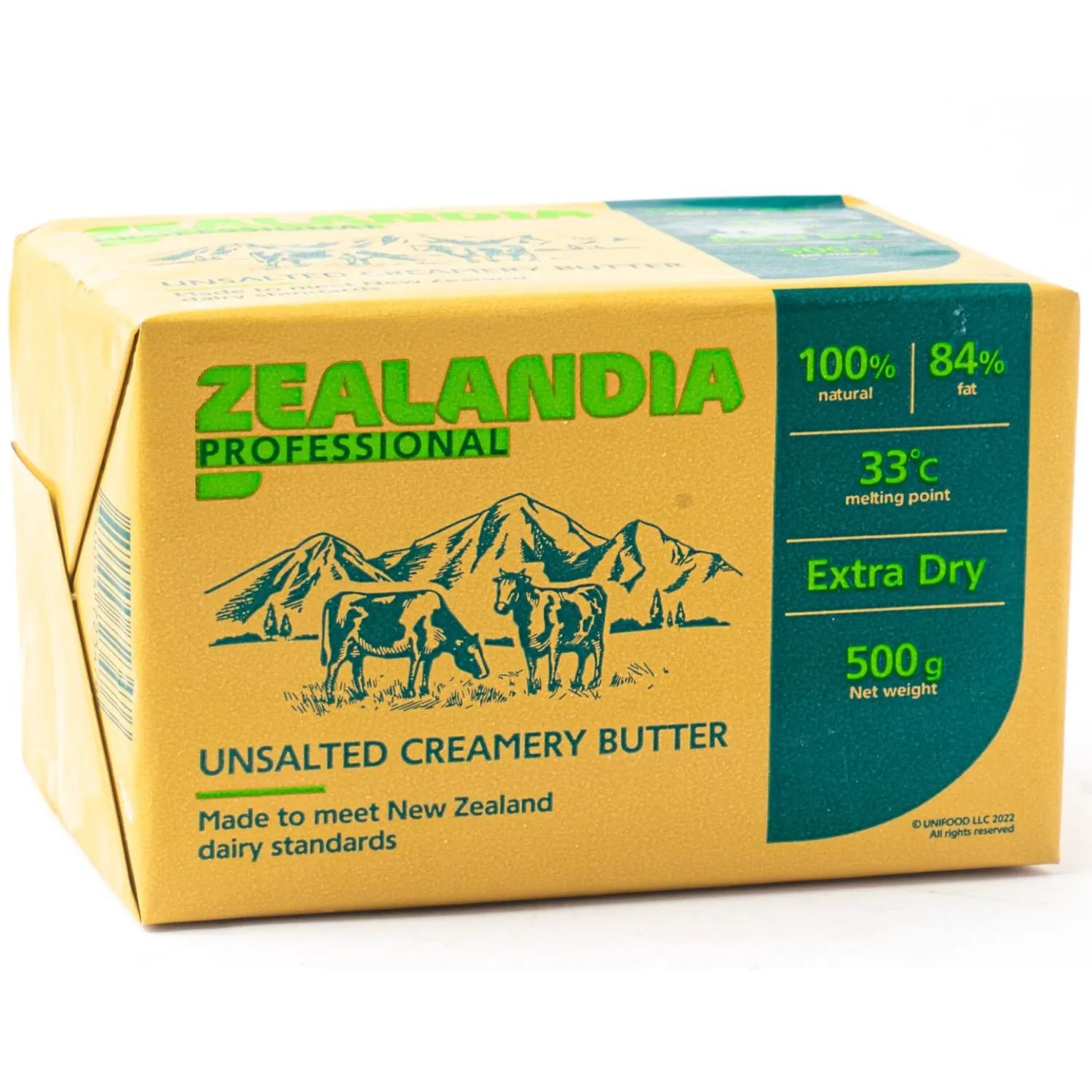 Масло Сладкосливочное Zealandia 84% 500гр Россия