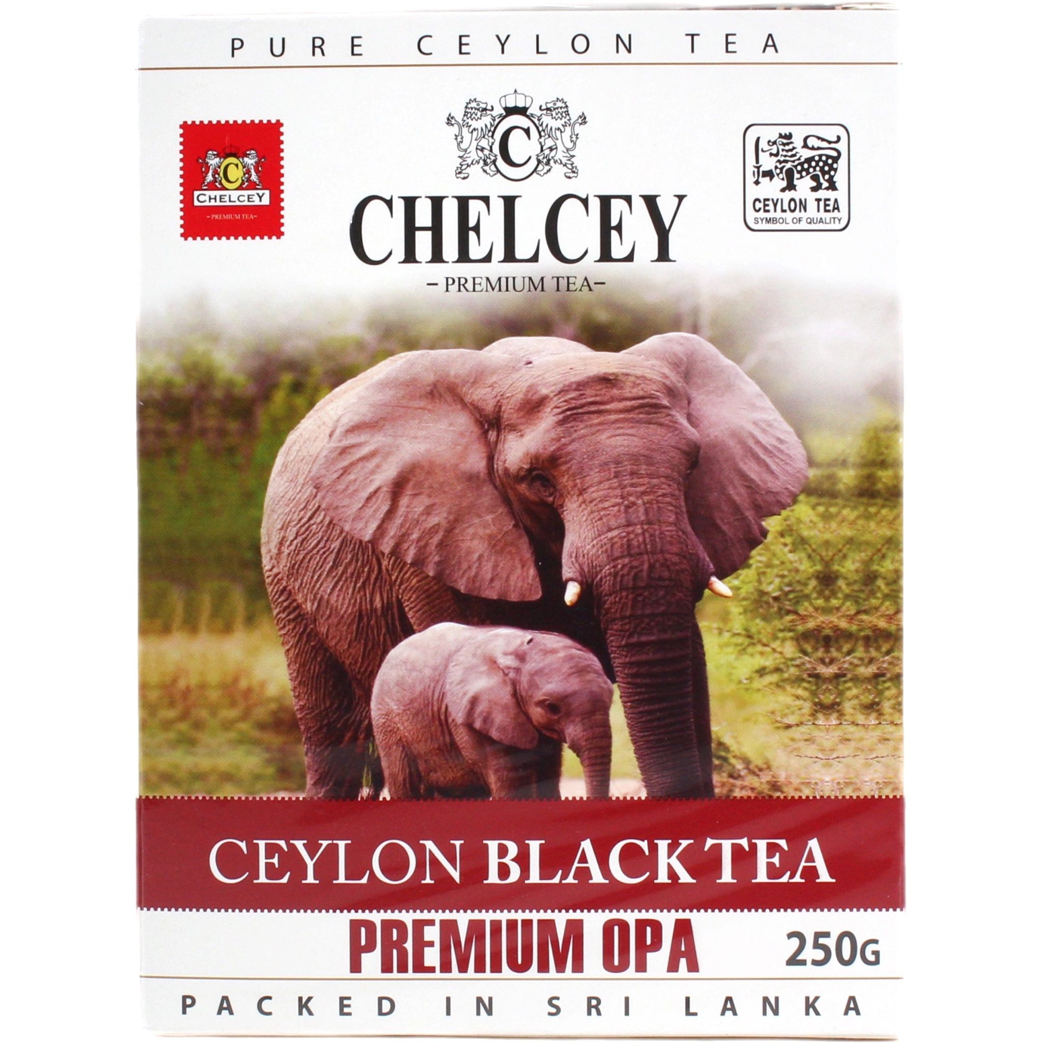 Чай Черный Chelcey Premium Opa Крупнолистовой 250гр Шри-Ланка