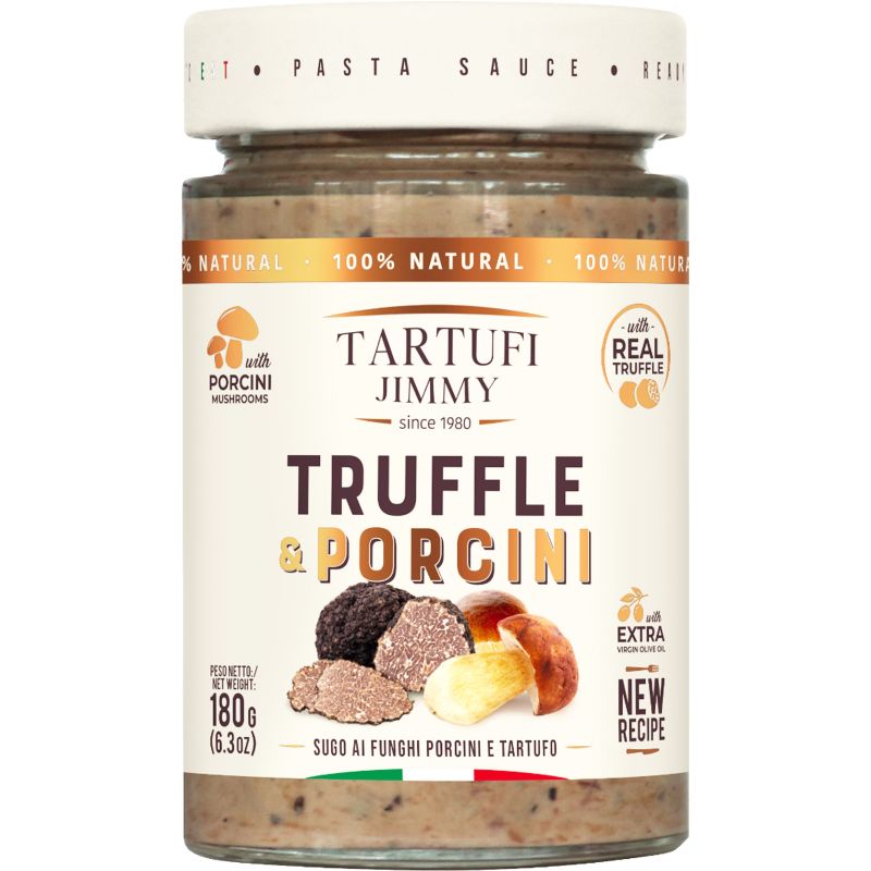 Соус Грибной Трюфельный с Белыми Грибами Tartufi Jimmy 3% 180гр Италия