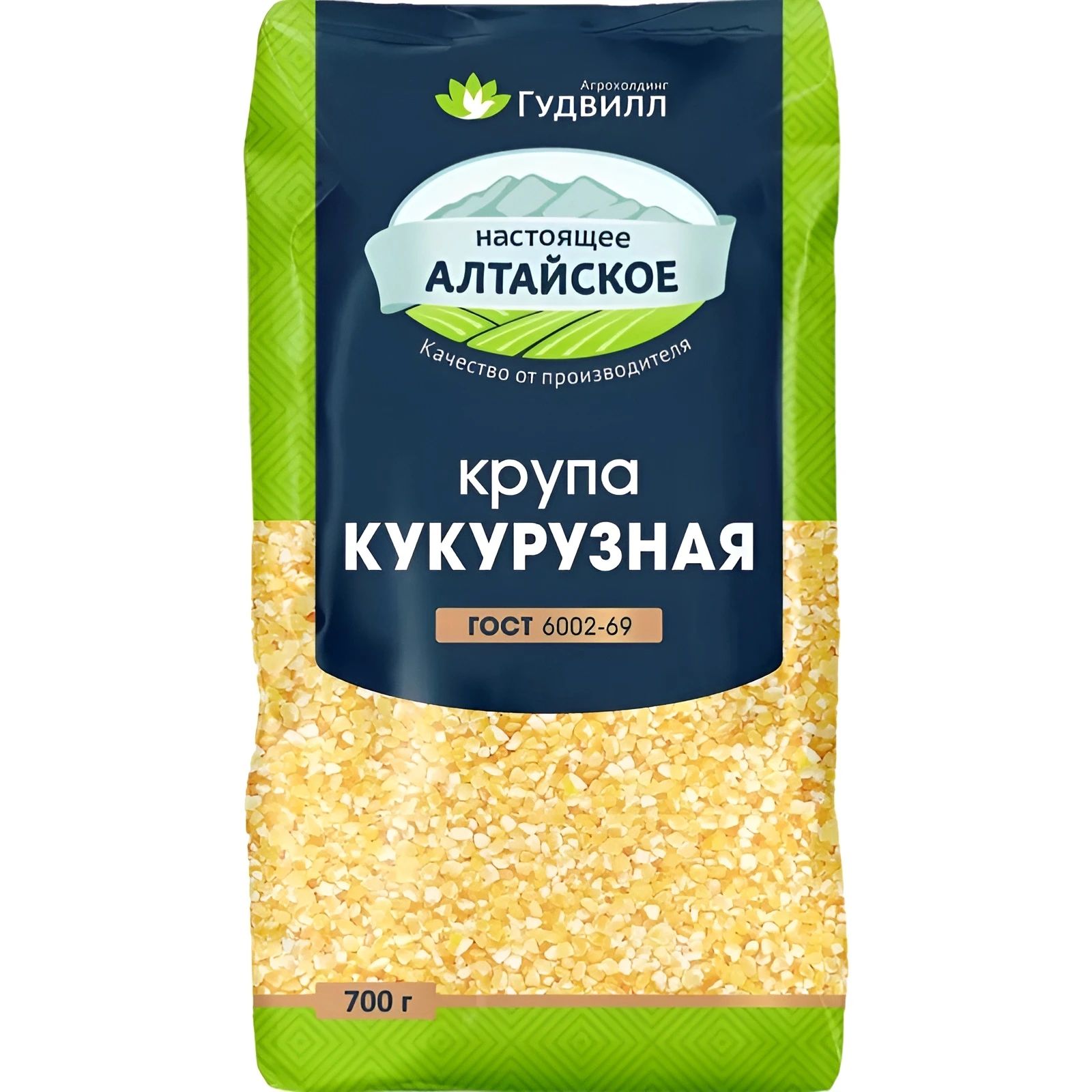Крупа Кукурузная Гудвилл 700гр Алтай