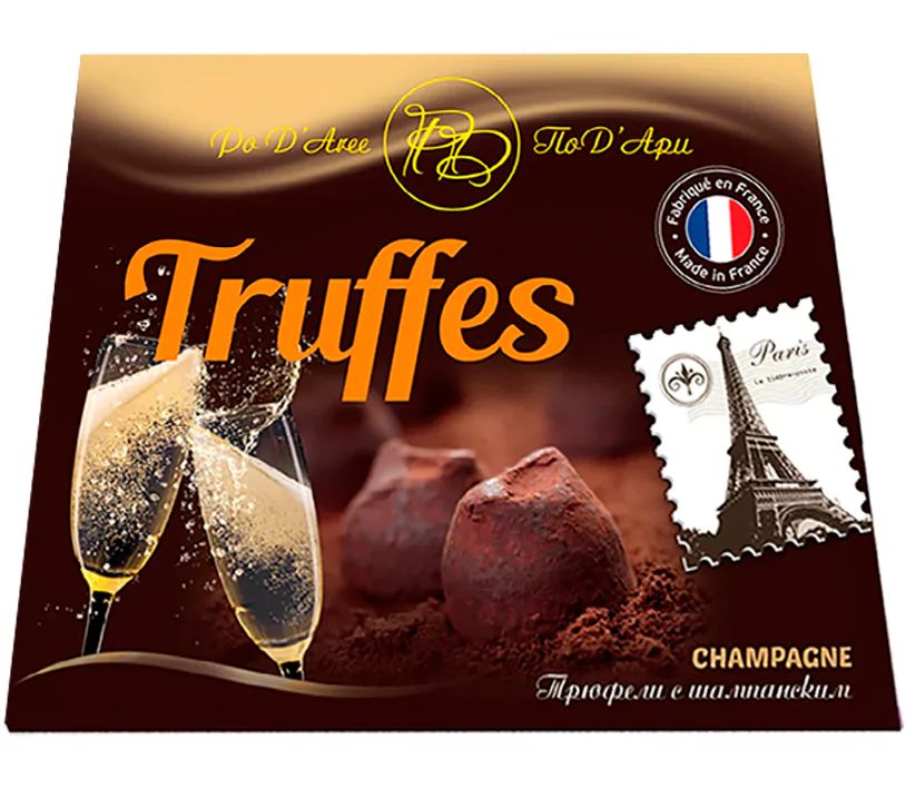 Набор Конфет Truffes с Шампанским Подари 160гр Франция