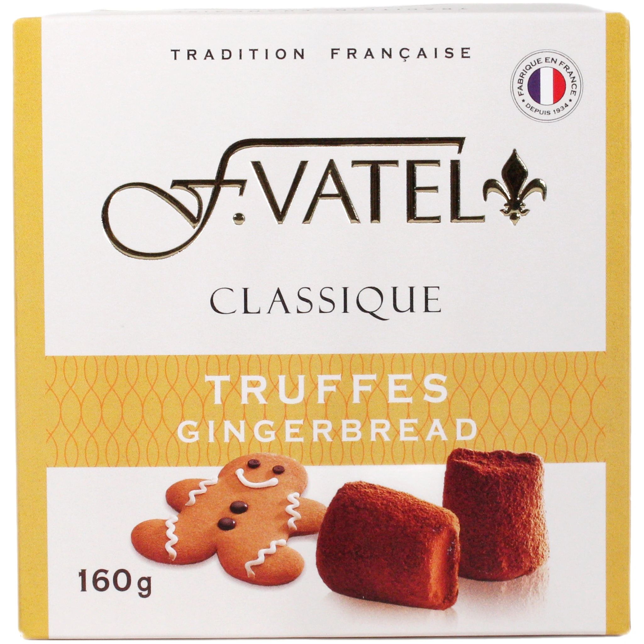 Трюфели с Кусочками Имбирного Пряника F.Vatel 160гр Франция