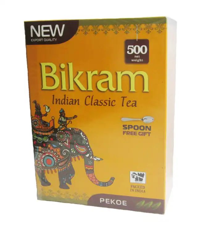Чай ЧЕРНЫЙ BIKRAM PEKOE крупнолистовой 500гр Индия