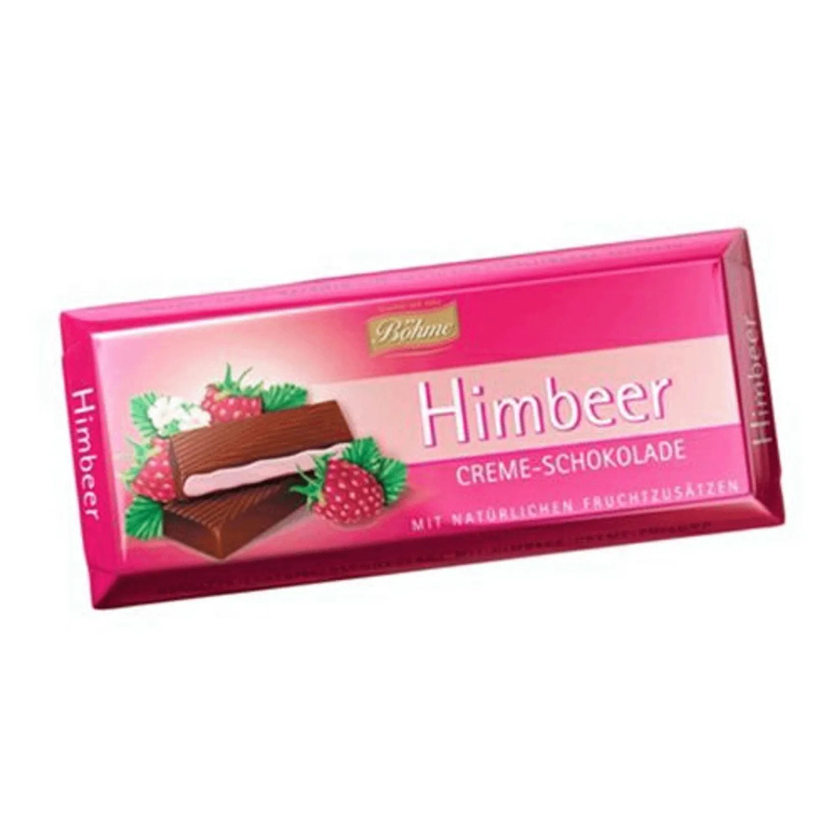 Шоколад Темный Bohme Himbeer с Кремово-Малиновой Начинкой 100гр Германия