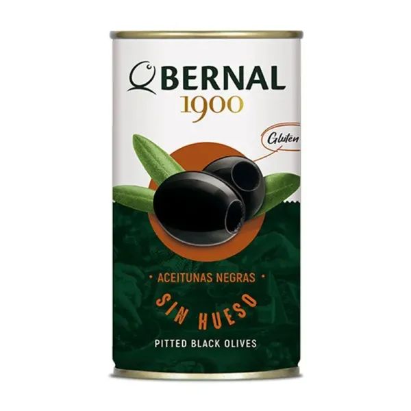 Оливки Черные без Косточек Bernal ж/б 350гр Испания