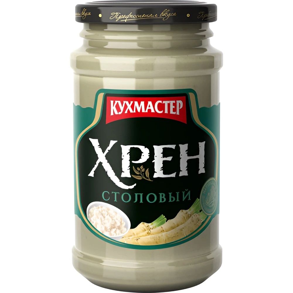 Хрен Столовый Кухмастер 190гр Россия