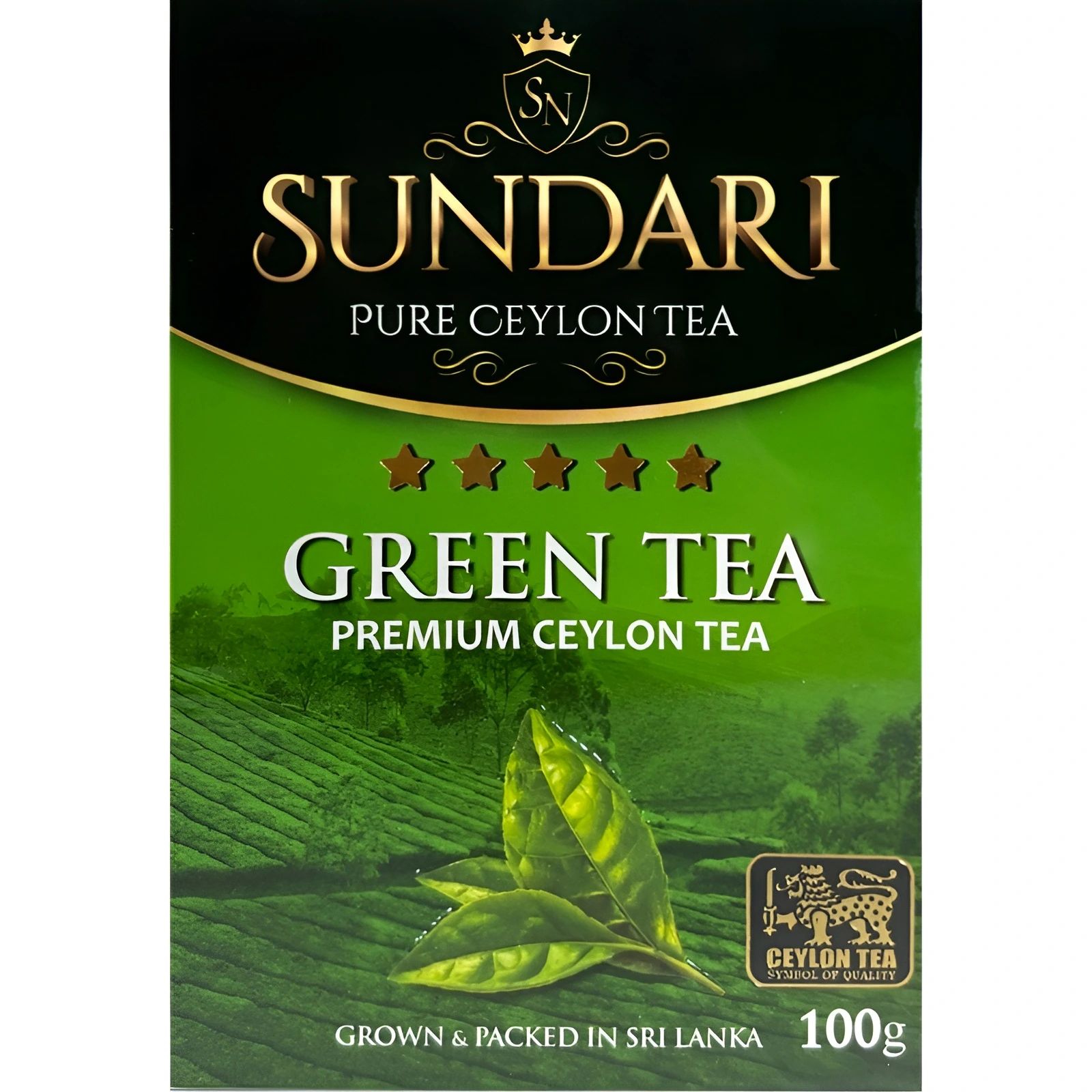 Чай Зеленый Sundari 100гр Шри-Ланка