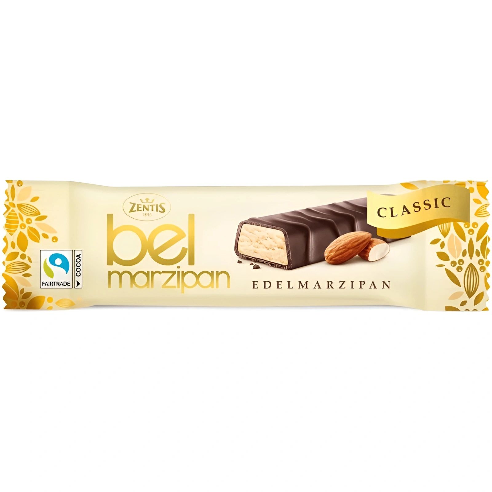 Марципановый Батончик Классический Belmarzipan Zentis 40гр Германия
