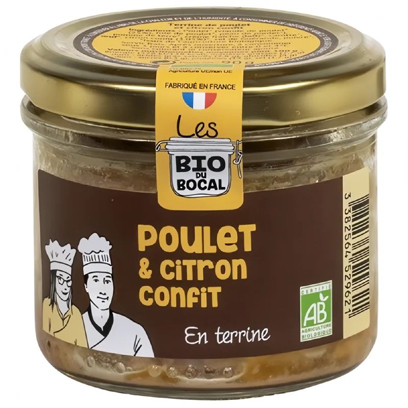 Паштет из Курицы с Лимонным Конфитюром Ducs de Gascogne 90гр Франция