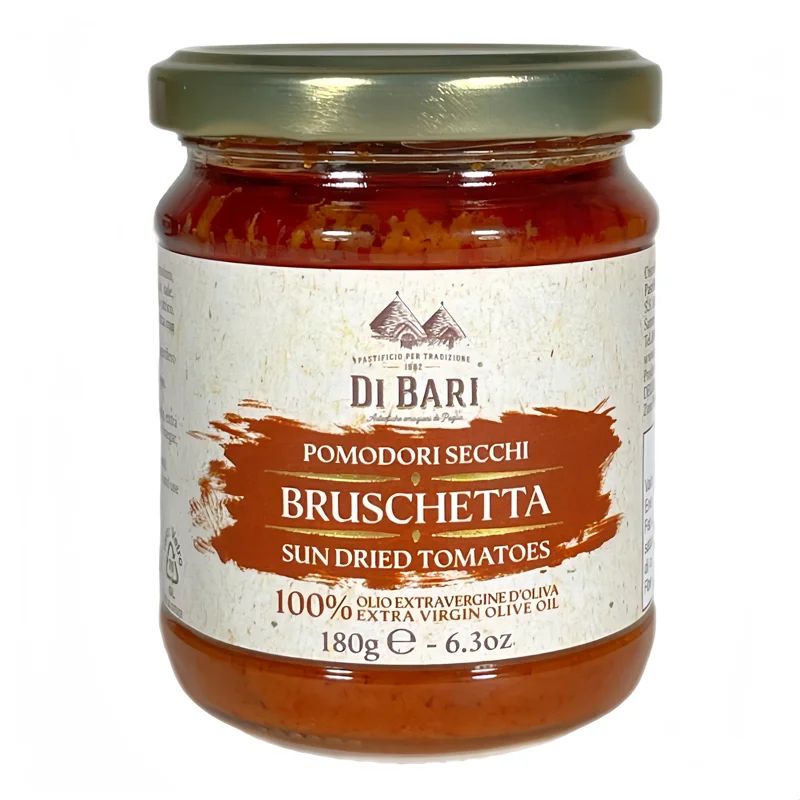 Соус Крем Di Bari Bruschetta из вяленых помидоров 180гр Италия