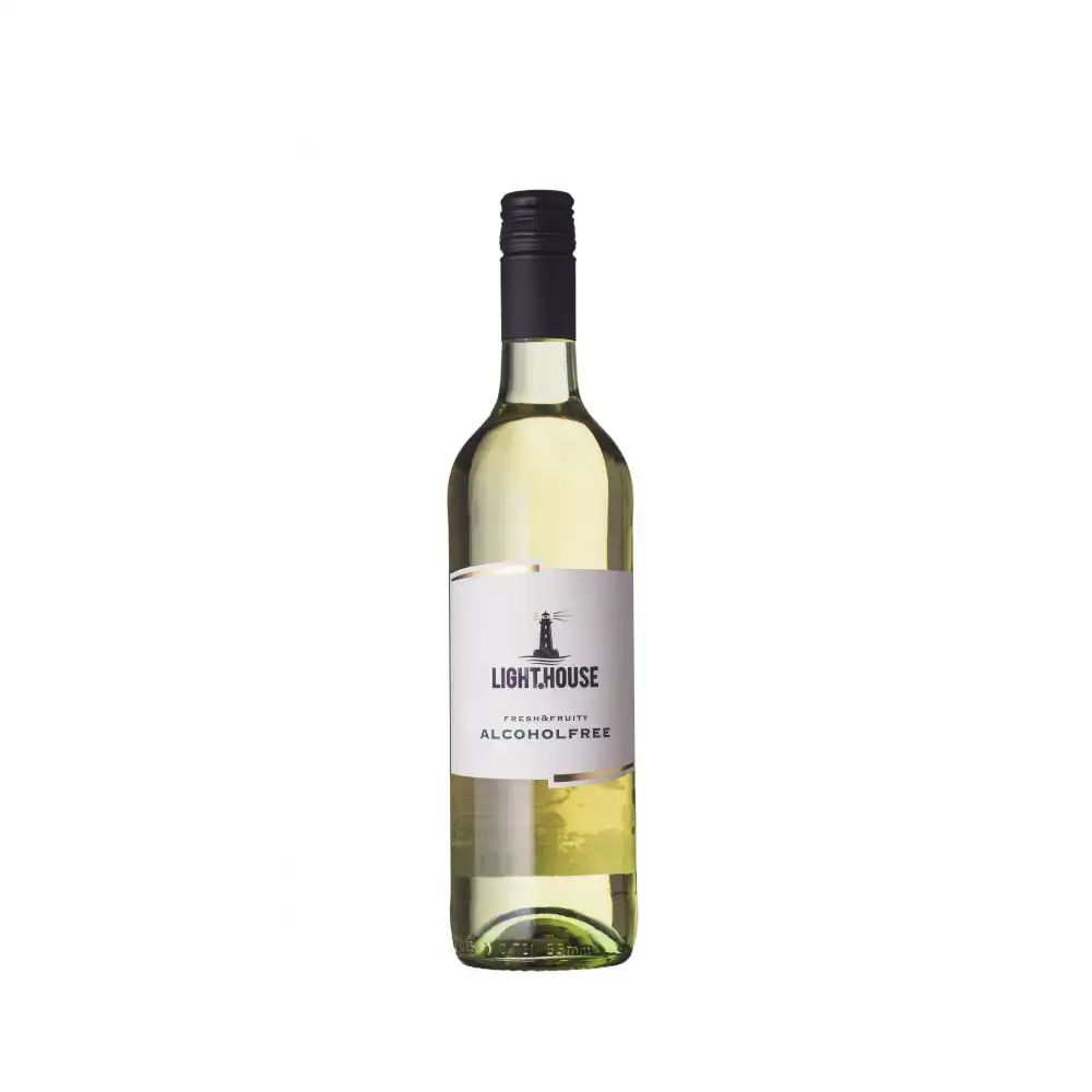 Вино Безалкогольное Light House Sparkling белое сильногазированный 0,5% 0,75л Германия