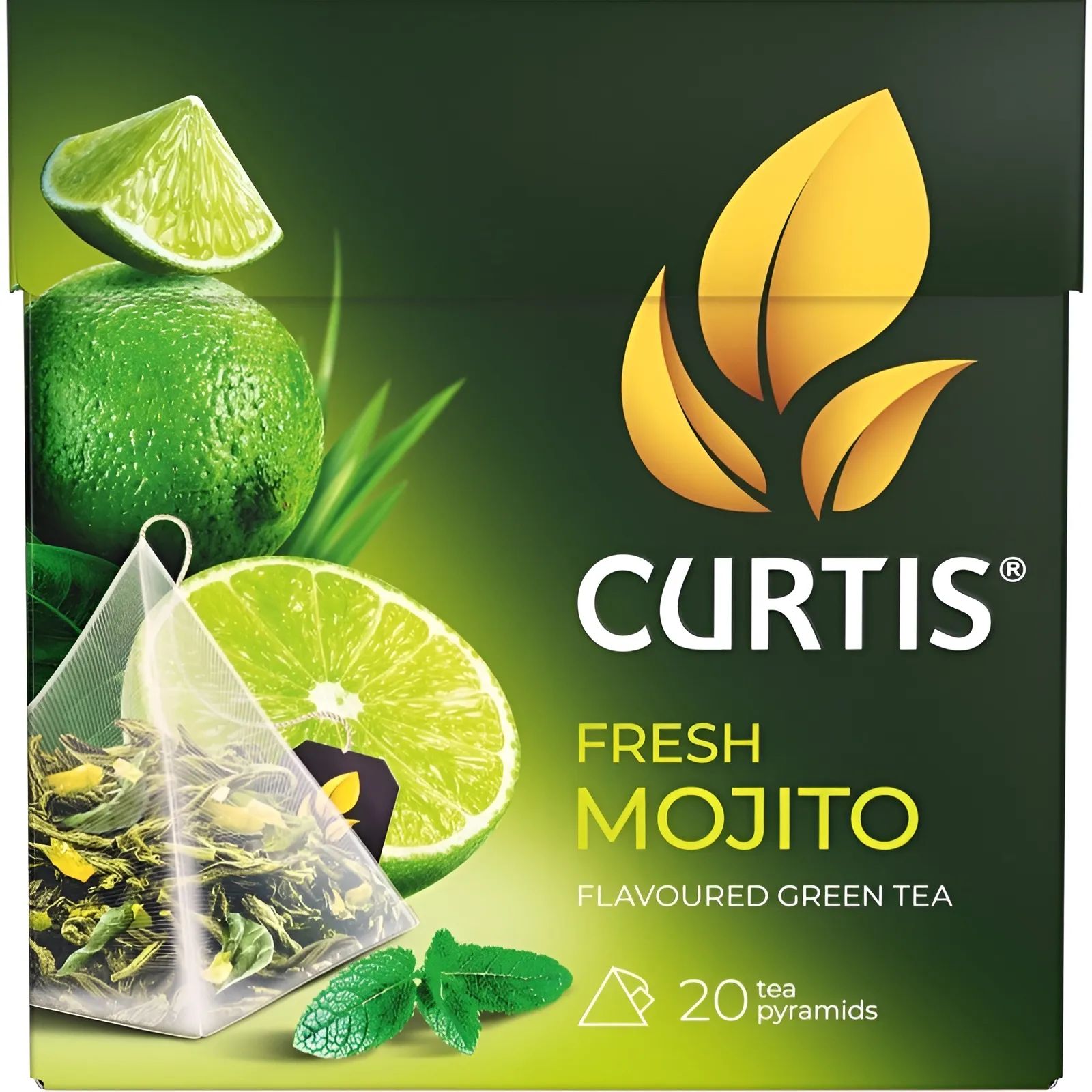 Чай Зеленый Fresh Mojito Curtis 25*1,7гр Россия