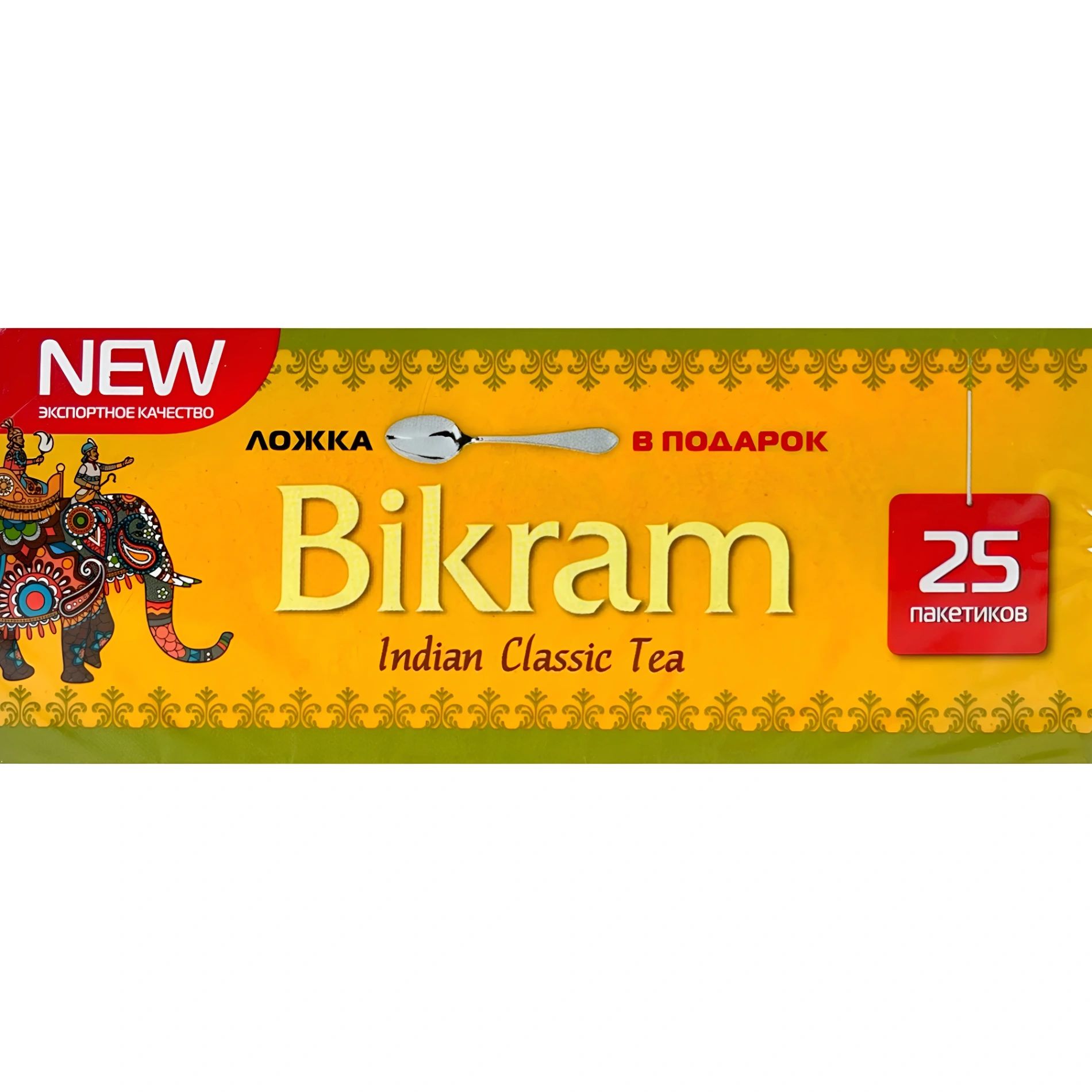 Чай Черный Bikram 2г*25пак Индия
