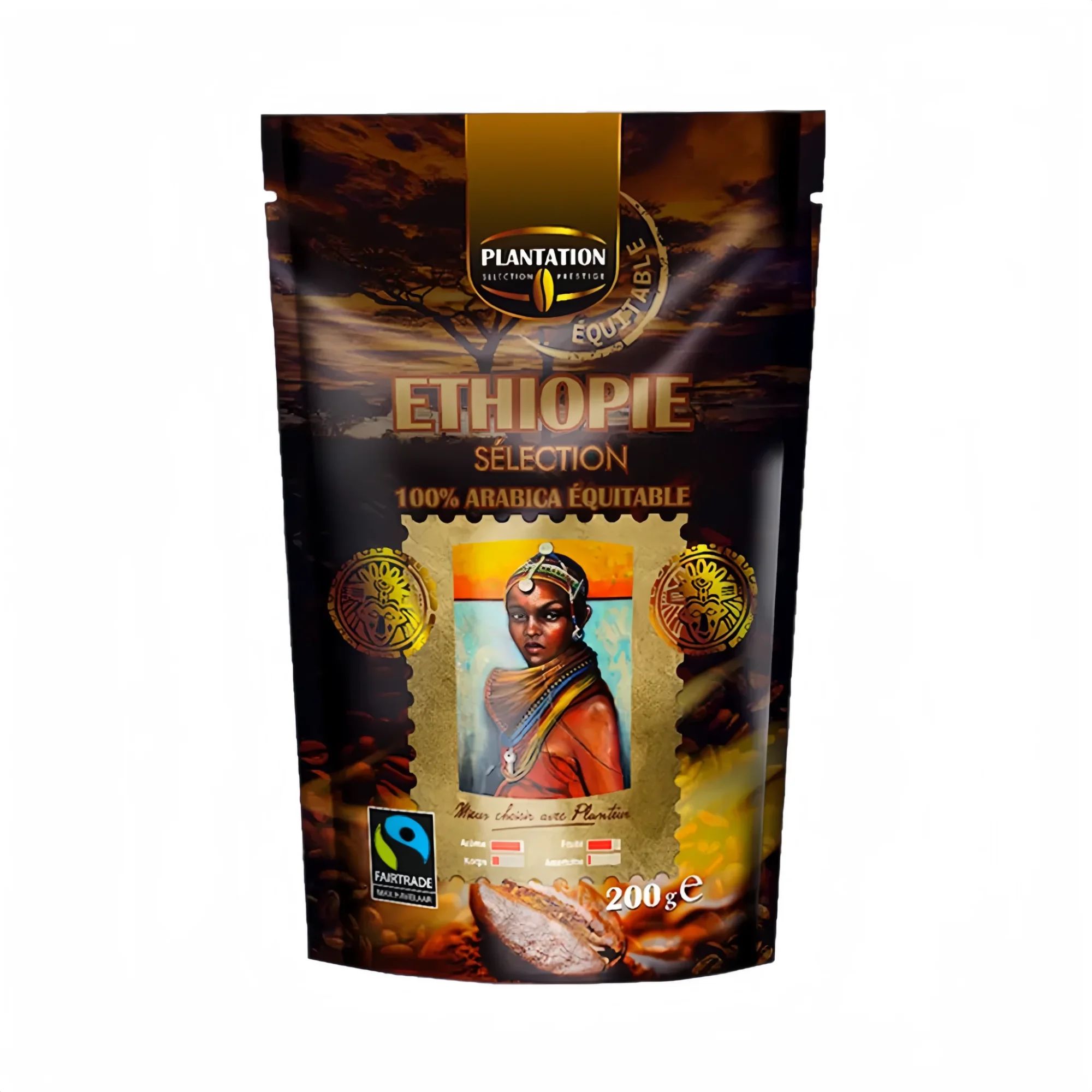 Кофе Растворимый Ethiopie Golden Plantation 200гр Франция