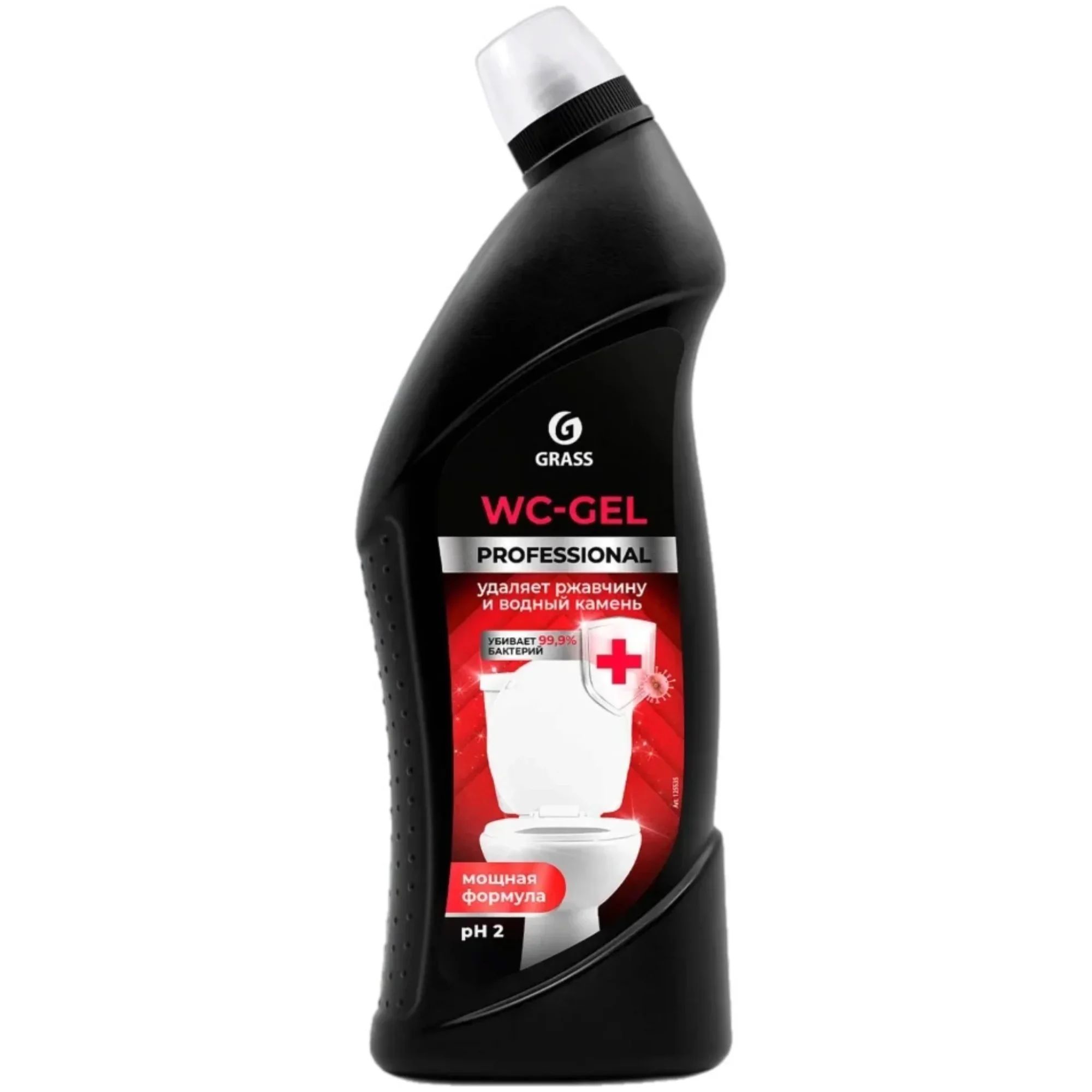 Средство Чистящее для Туалета от Ржавчины WC-Gel 750мл Grass