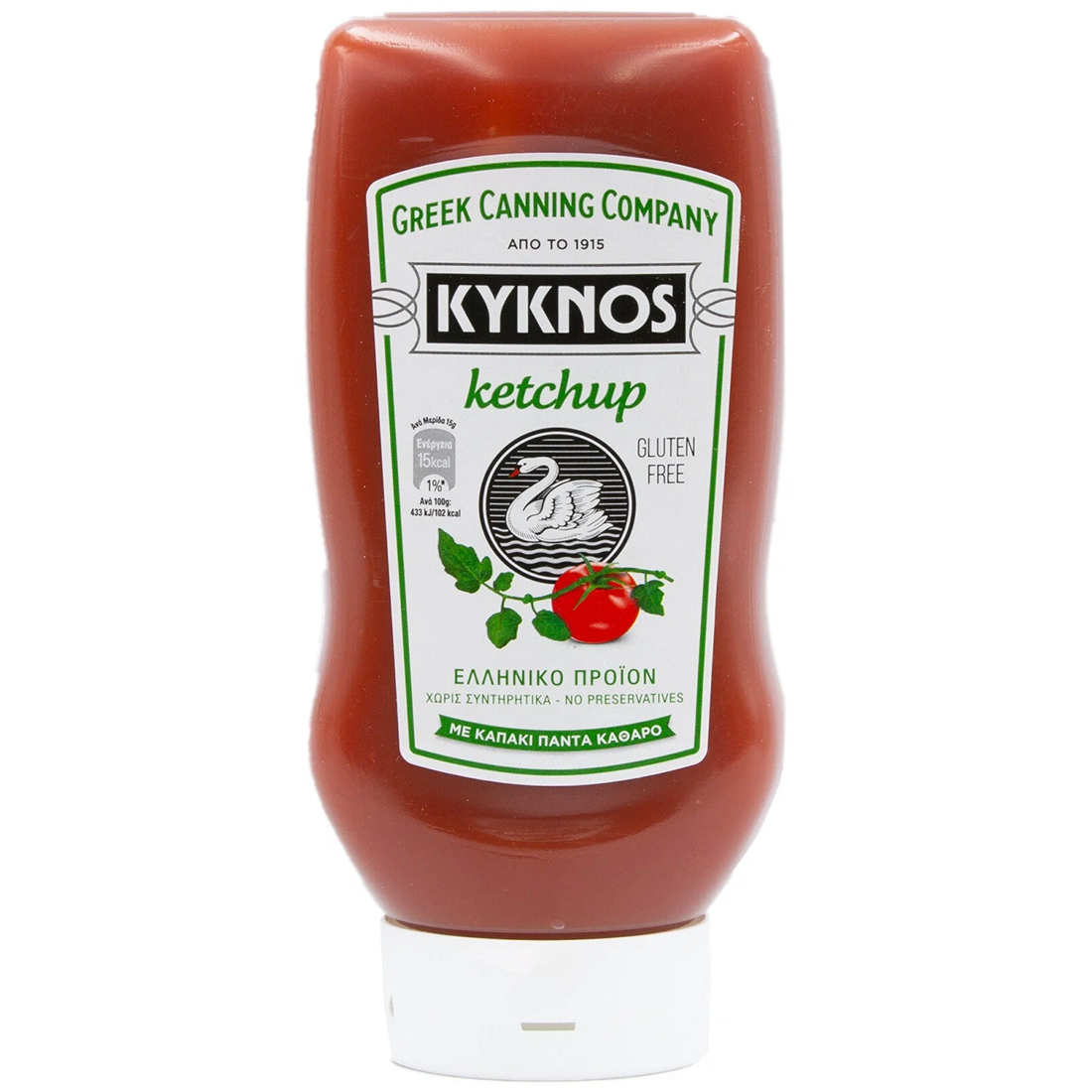 Кетчуп Томатный KYKNOS 560гр Греция