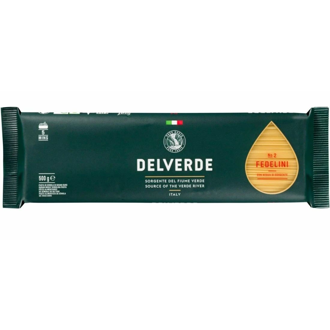 Спагетти DELVERDE №2 500гр Италия