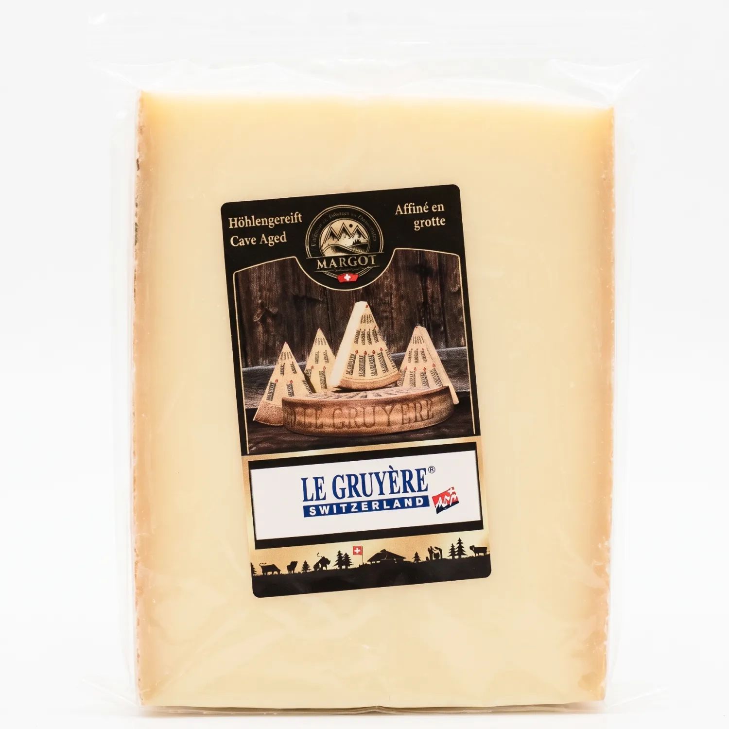 Сыр Грюйер 49% Margot Fromages 200гр Швейцария