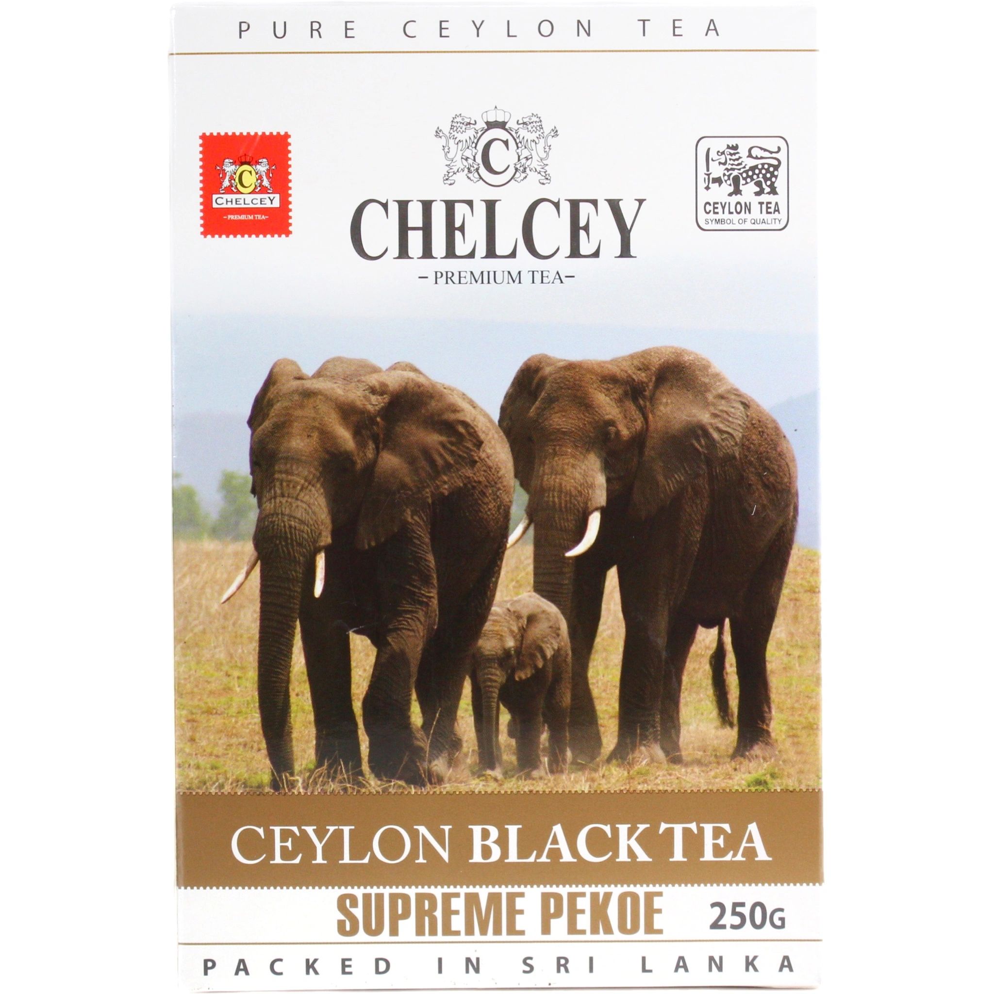 Чай Черный Chelcey Supreme Pekoe Листовой 250гр Шри-Ланка