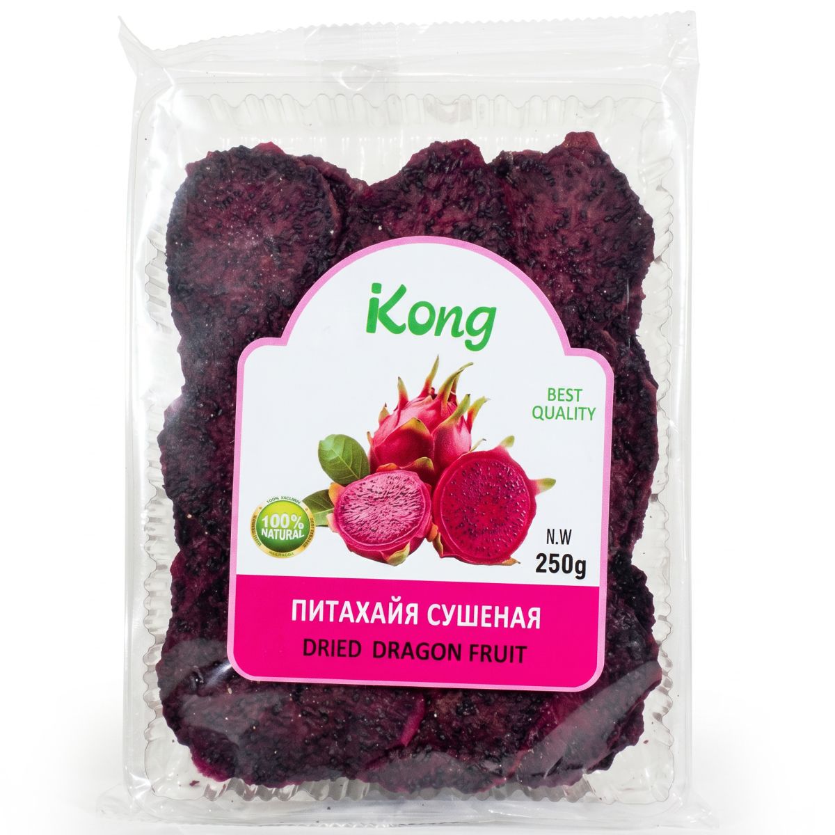 Питахайя СУШЕНАЯ 250гр KONG
