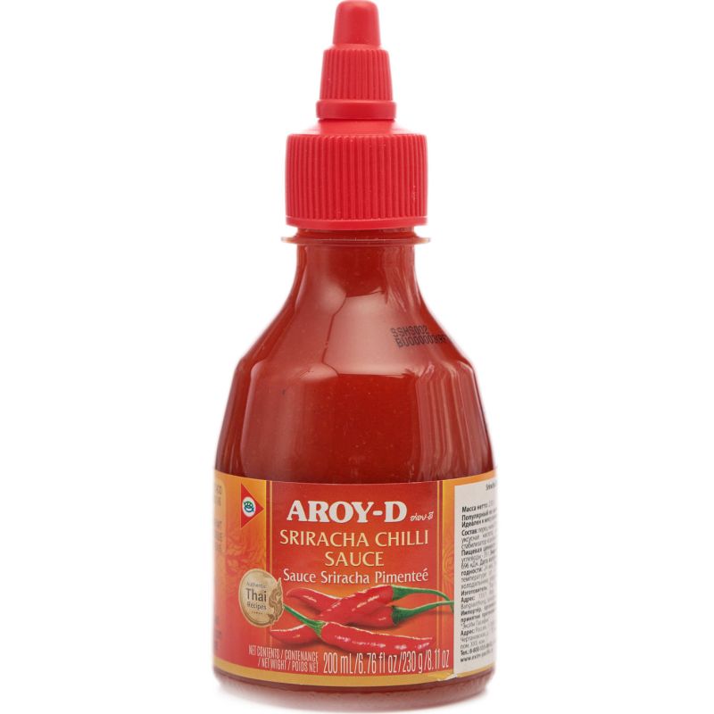 Соус Острый Sriracha Aroy-D 230гр Тайланд