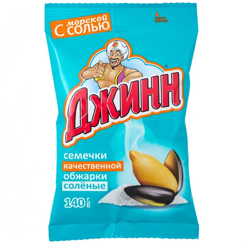 Семечки Подсолнечника с Солью Джин 140гр Россия