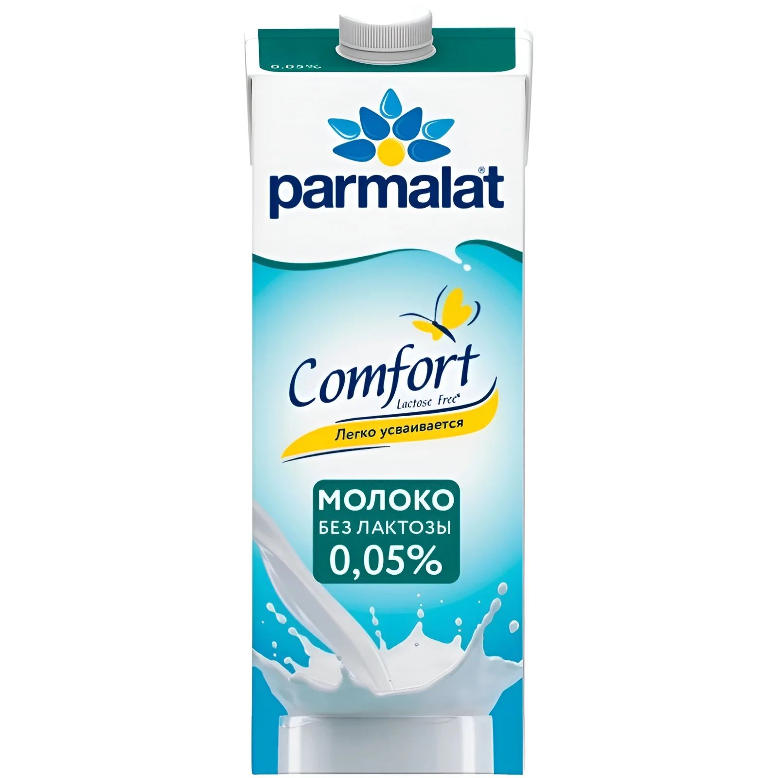 Молоко Безлактозное 0,05% Parmalat Comfort 1л Белгород