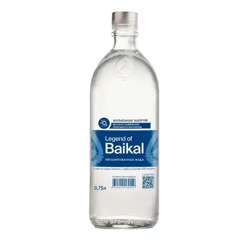 Вода Legend of Baikal негазированная 0,75 л. ст/б