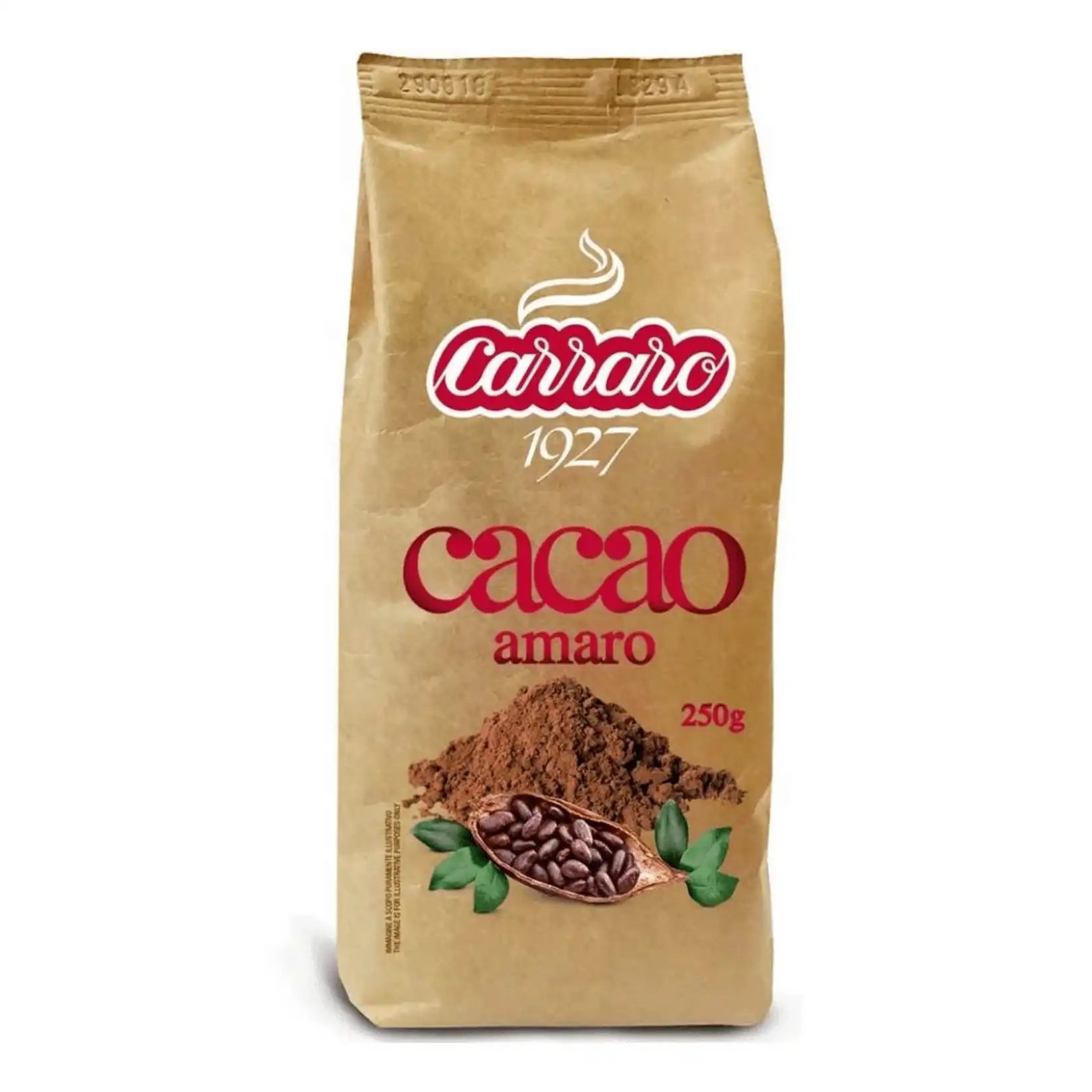 Какао Порошок Carraro Cacao Amaro 250гр Италия