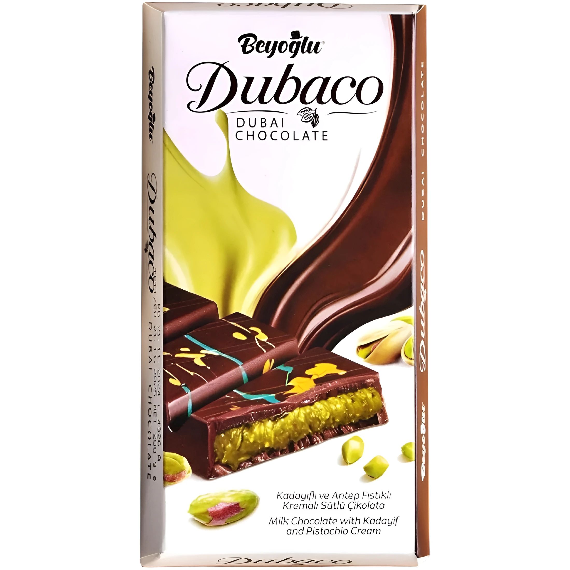 Шоколад Дубайский Dubaco 95гр