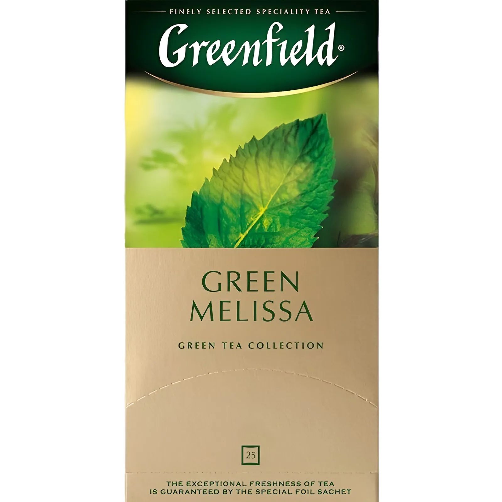 Чай Зеленый Мелисса Greenfield 25*1,5гр Россия