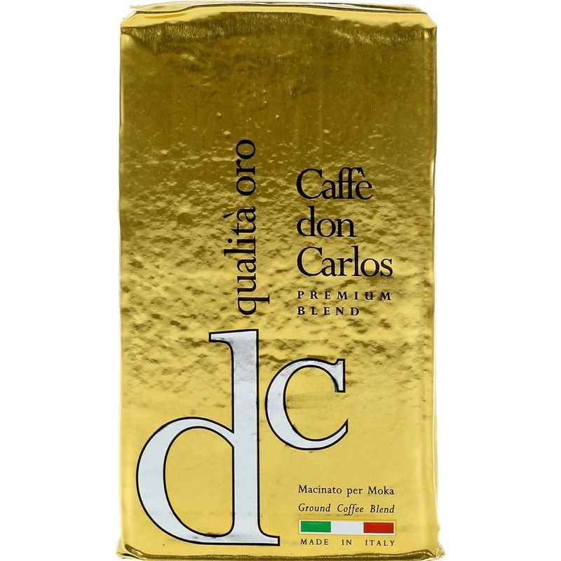 Кофе Молотый Don Carlos Qualita Oro 250гр Италия