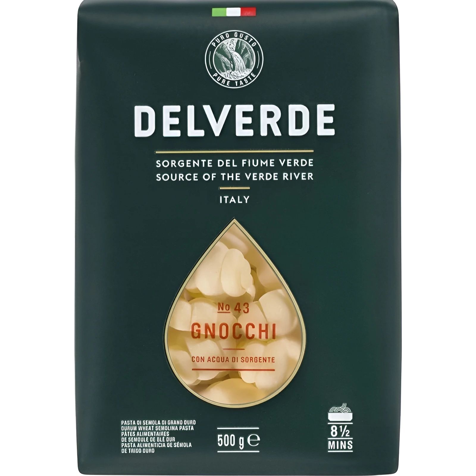 Макароны DELVERDE №043 Клецки Ньокки 500гр Италия