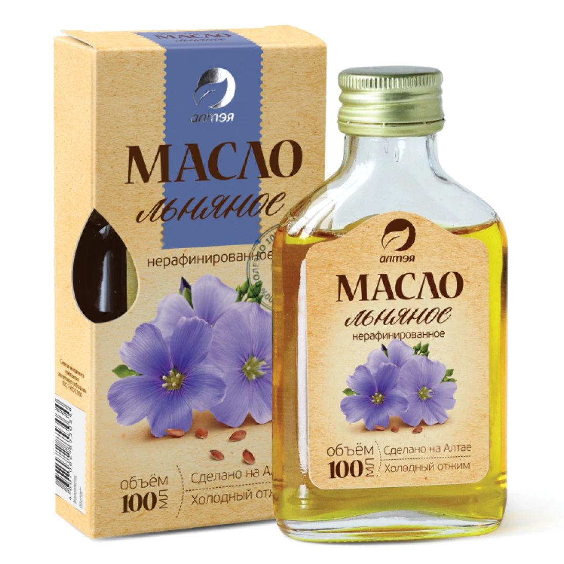 Масло Льняное 100мл Алтай