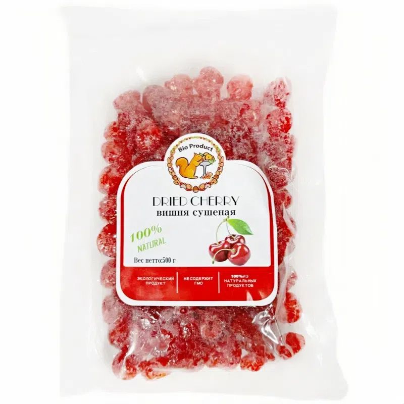 Вишня сушеная Bio Product 500гр