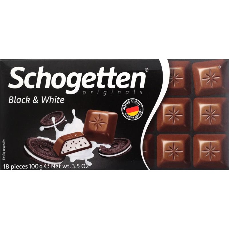 Шоколад SCHOGETTEN Молочный с Кусочками Печенья 100гр Германия