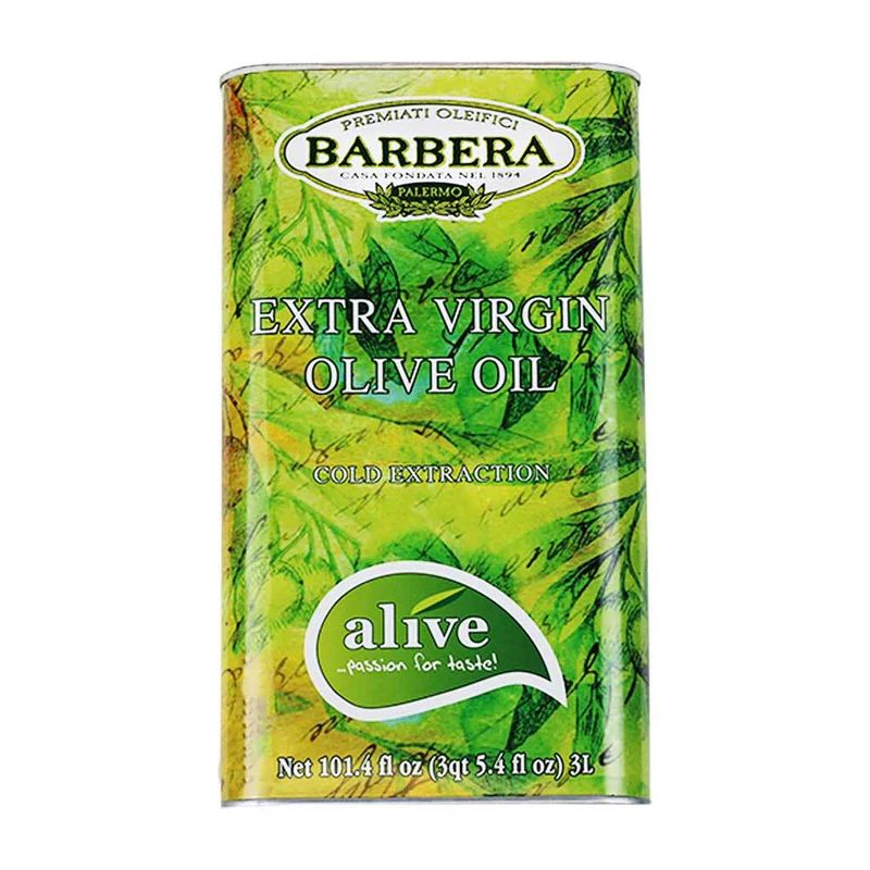 Масло Оливковое Barbera Alive Extra Virgin oil 3л Италия