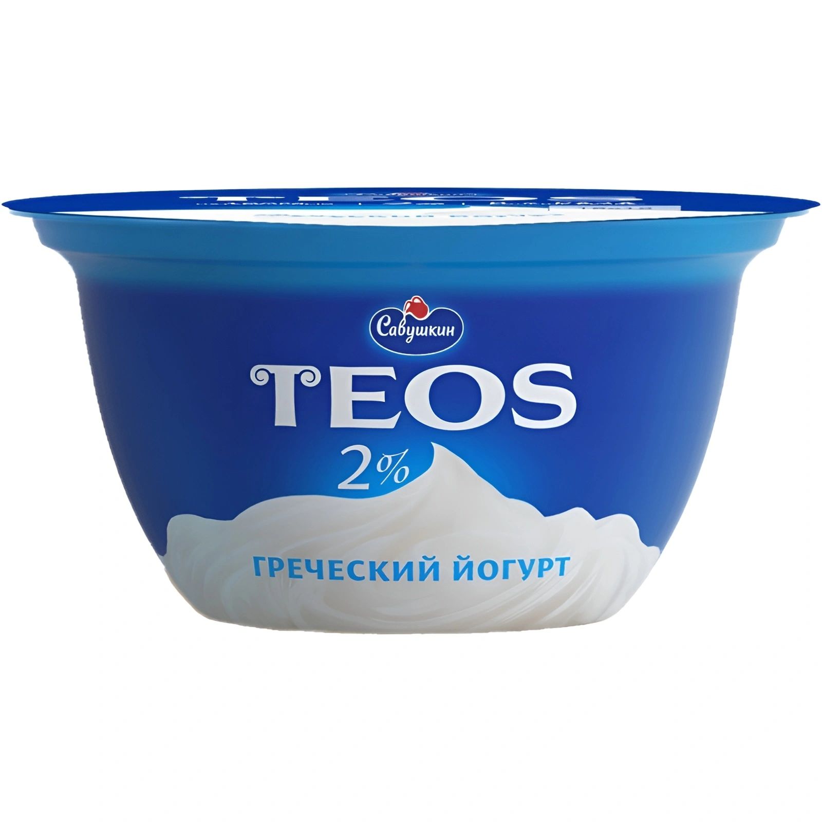 Йогурт Греческий Натуральный Teos 140гр Беларусь