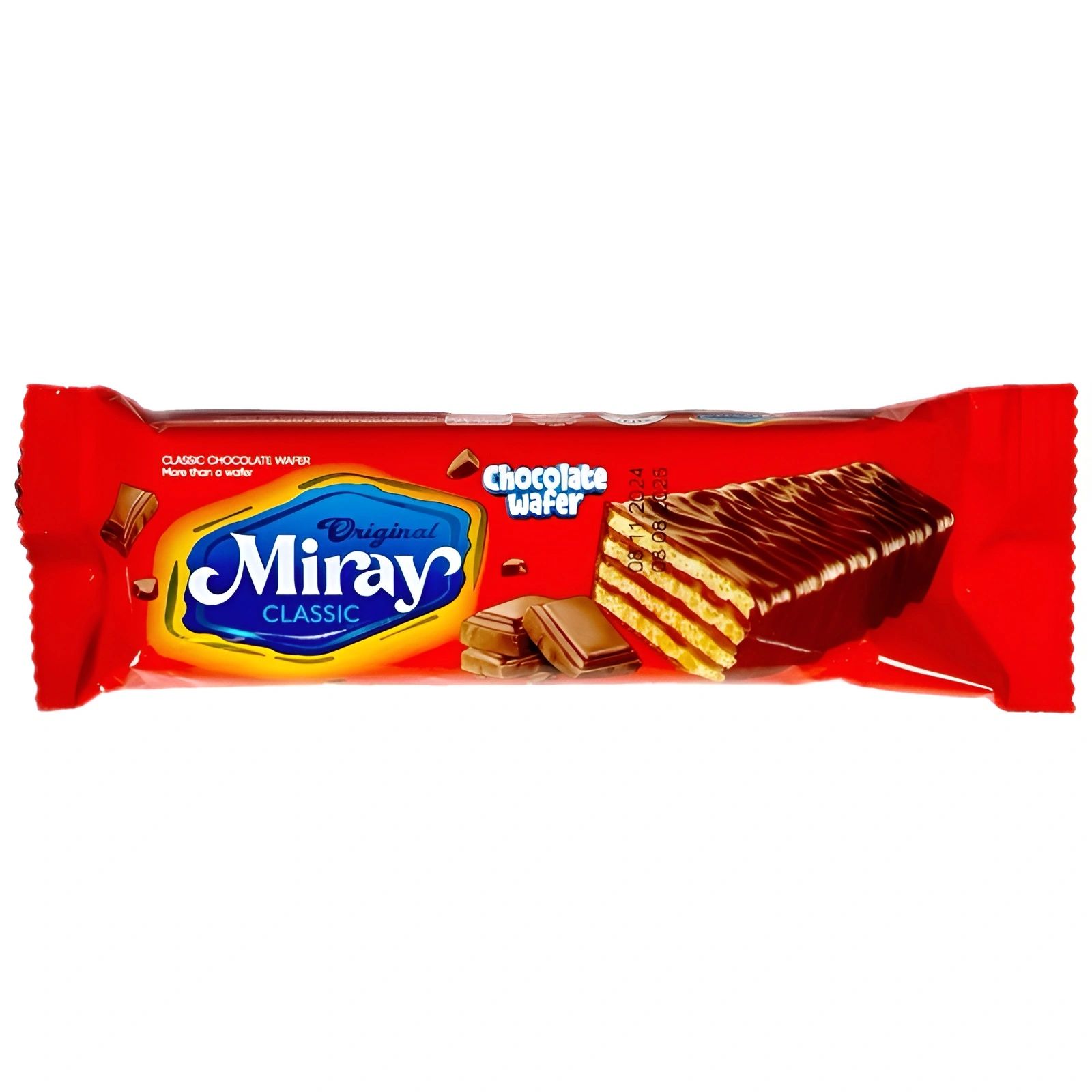Вафля Глазированная с Шоколадом Chocolate Wafer Miray 30гр Узбекистан
