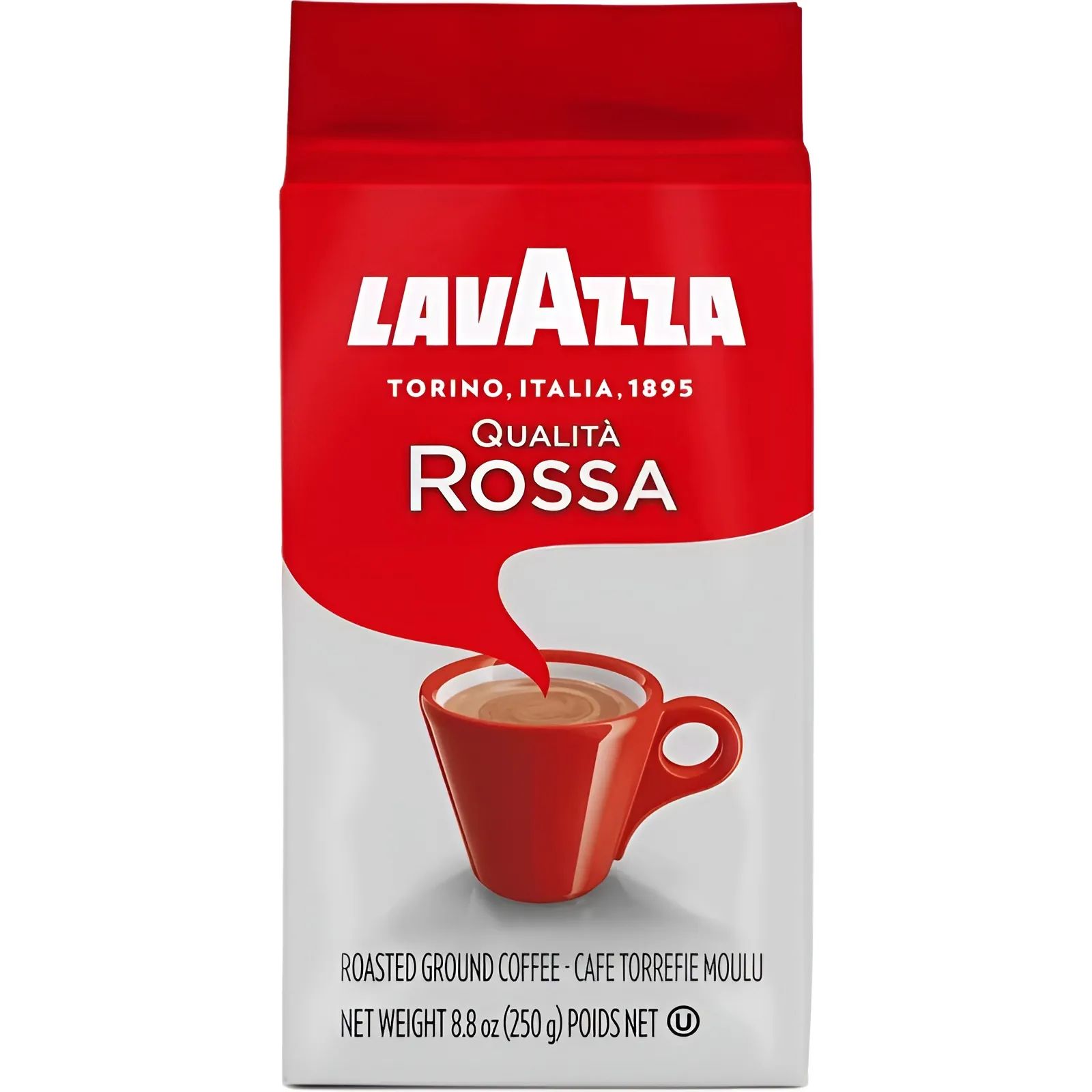 Кофе Молотый LAVAZZA Rossa 250гр Италия