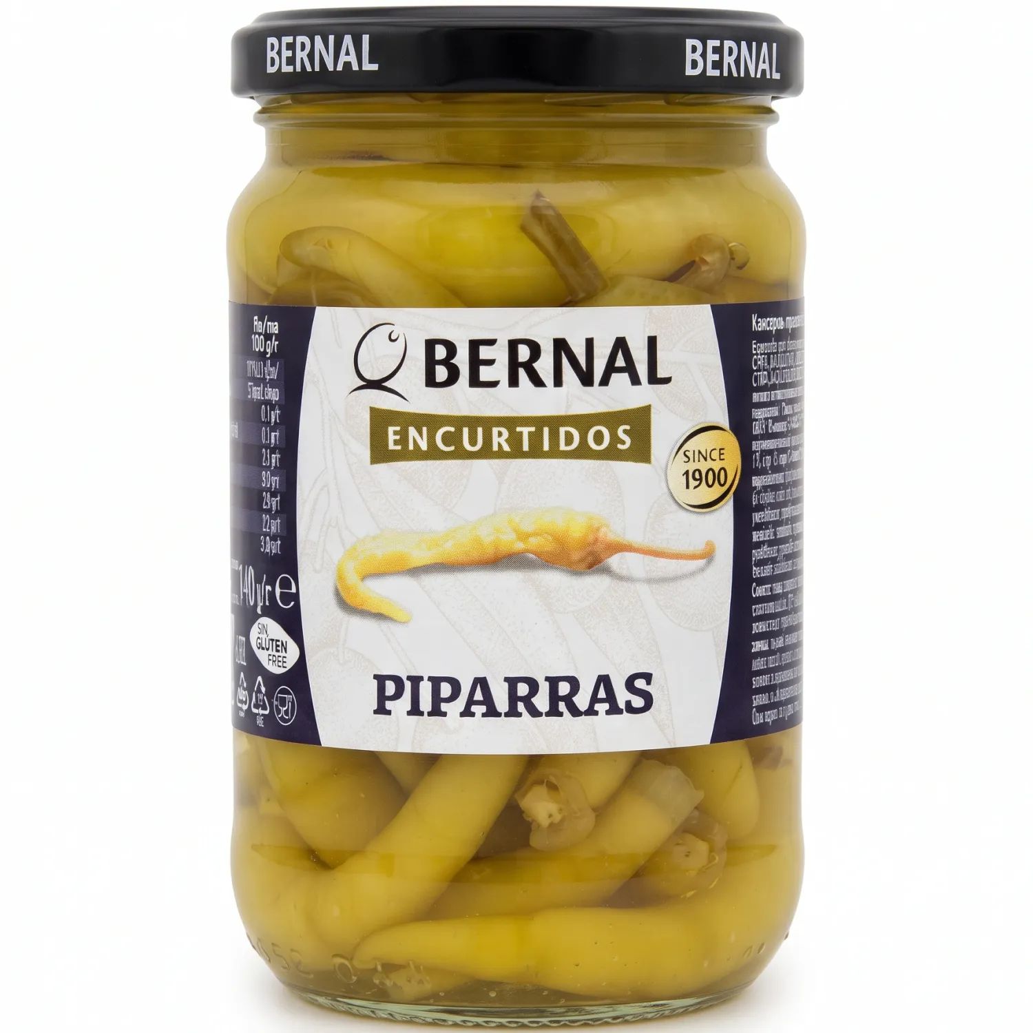 Перец Сладкий Piparras Bernal 300гр Испания