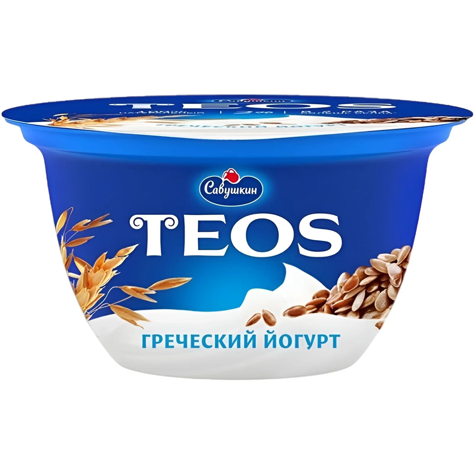 Йогурт Греческий со Злаками Teos 140гр Беларусь