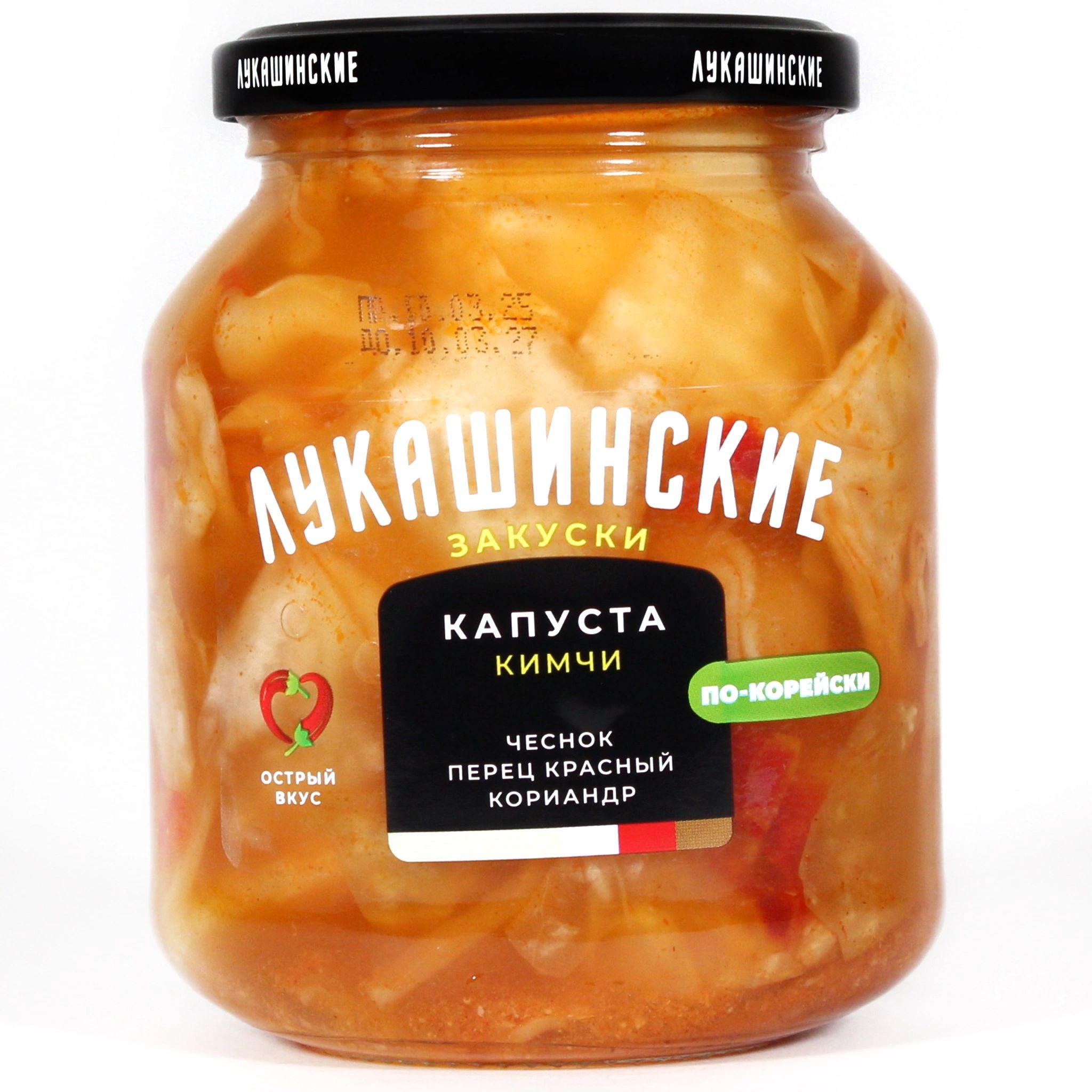 Капуста Кимчи 340гр Лукашинские