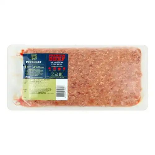 Фарш из Мраморной Говядины Primebeef 2кг Воронеж